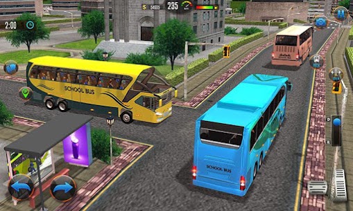 Offroad School Bus Driving 3D 1.2.1 (Mod/APK Unlimited Money) Download 1