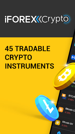 Android application iFOREX Crypto online trading screenshort