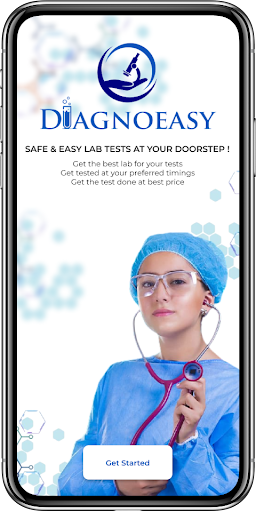 Android application Diagnoeasy Phlebotomist screenshort