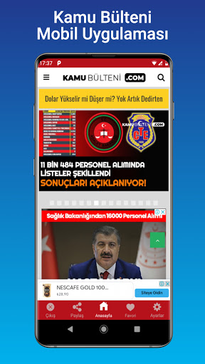 Kamu Bülteni Screenshot 1 - AppWisp.com