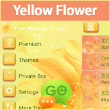 GO SMS Yellow Flower icon