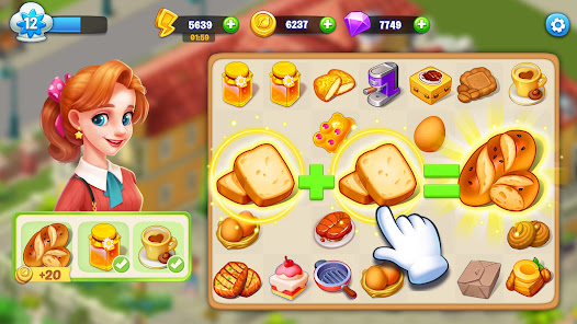 Merge Cooking: Restaurant Game 1.0.10 APK + Mod (Unlimited money) for Android