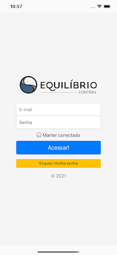 Android application Grupo Contabil Equilibrio screenshort