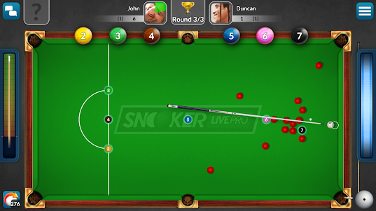 Snooker Live Pro: เล่นบิลเลียด