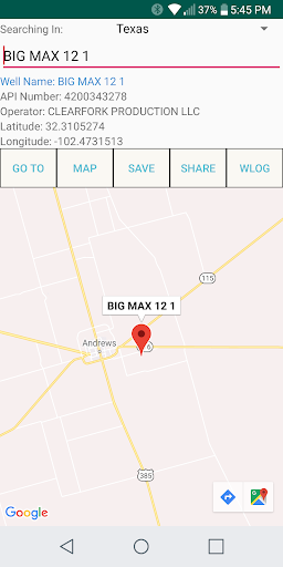 Android application Go To Well screenshort