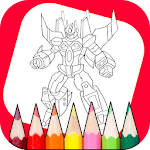Cover Image of Download Robot Coloring Book 1.0 APK