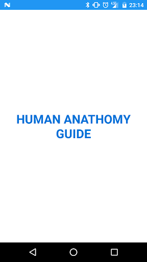 Android application Human Anatomy Guide screenshort