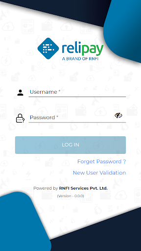 Android application Relipay Partner screenshort