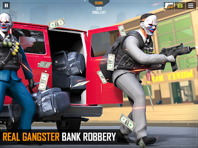 Screenshot 17 Gangster Bank Robber Game android
