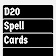 D20 Spell cards icon