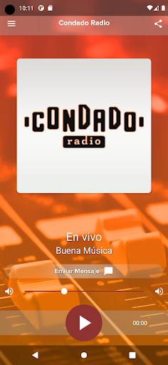 Android application Condado Radio screenshort