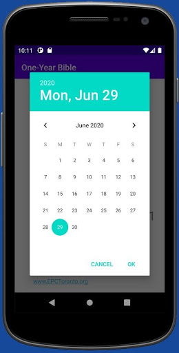One-Year Bible - Daily Bible R Screen 3