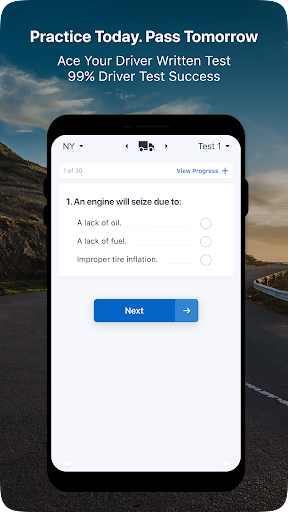 Driver Written Test: 2025 Test screenshot 3