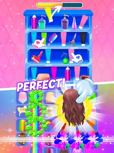 Hair Dye - Rainbow Fashion Art - Screenshot 4