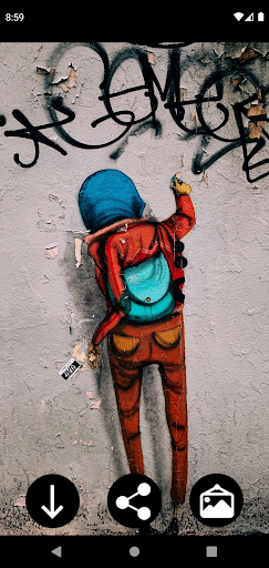 Android application Graffiti Wallpapers screenshort