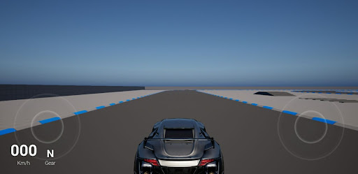 Android application UE5 Vehicle Demo screenshort