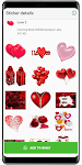 screenshot of WASticker - Cute Love Stickers