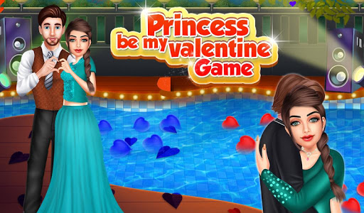 Android application Princess Be My Valentine Game screenshort