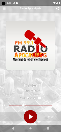 Android application Radio Apocalipsis screenshort