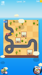 Road Trip FRVR – Connect the Way of the Car Puzzle Apk 4