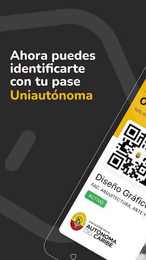 Android application MiPase Uniautónoma screenshort