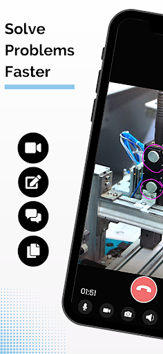 Android application Vyzeo AssistLink screenshort