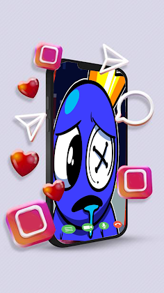 Prank Call for Rainbow Friends - Screenshot 1