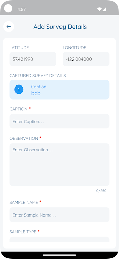 Field Data Acquisition