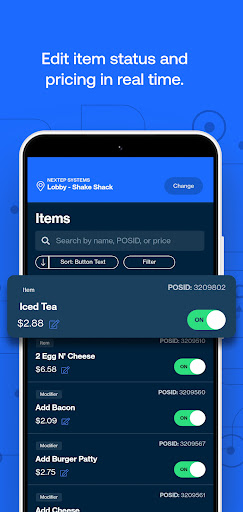 Nextep Mobile Manager Screen 2