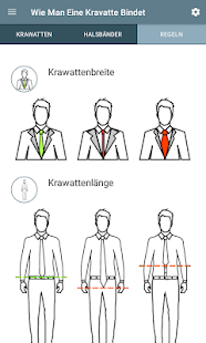 Enzyklopädie der Krawatten Bildschirmfoto