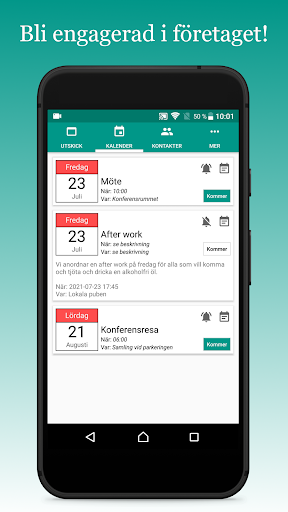 Min Organisation Screen 3