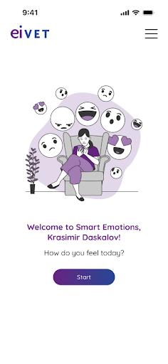 Android application Smart Emotion screenshort