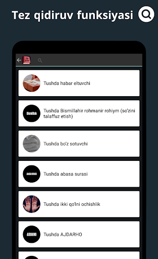 Tushlar Tabiri Screen 3