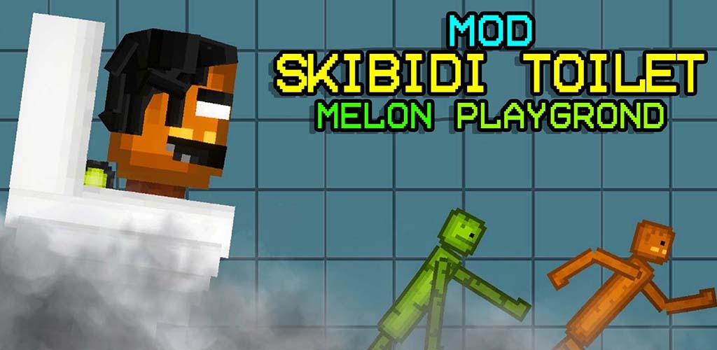 MELON Skibidi Playground Monster TOilet MOD for Minecraft