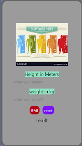 BMI calculator by Lucas