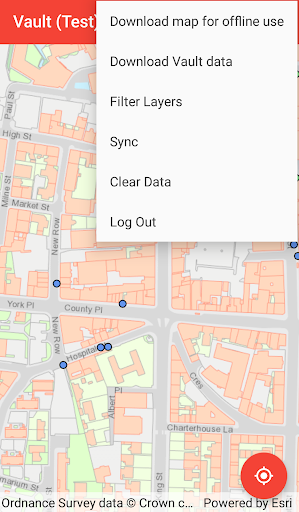 Android application SRWR Vault screenshort