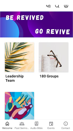 Android application Ekklesia Revived screenshort