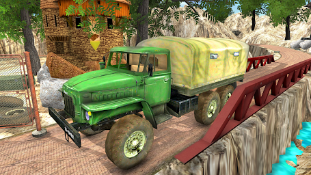 Army Truck Cargo Truck Simulator: Army Truck 3D