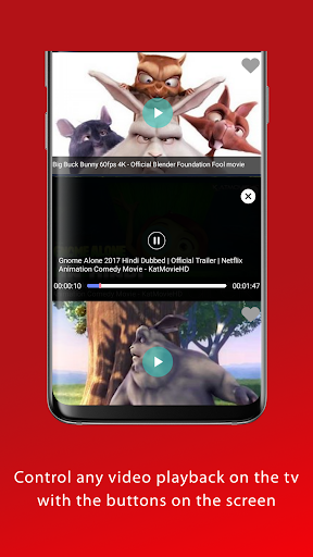 Screenshot of VideoCast DLNA Movie Player