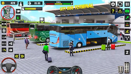 Bus Games 3D City Bus Driving