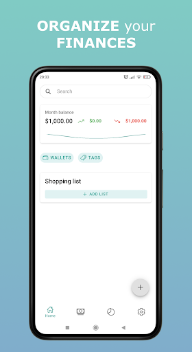 Android application Ion Finances screenshort