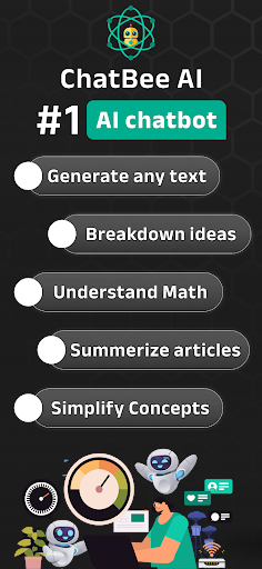 Android application ChatBee AI ChatBot screenshort