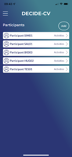 Android application HOP Studies App screenshort