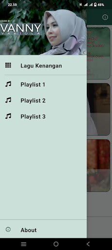 Lagu Kenangan Vanny Vabiola Screen 2