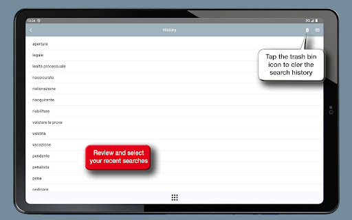 Legal lexicon in 3 languages screenshot 14