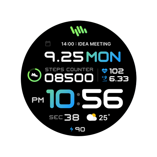 SamWatch PointColor 30 FIT R logo