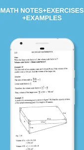 Form 2 Math Notes + Answers