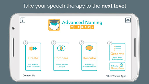 Screenshot of Advanced Naming Therapy