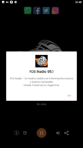 FDS Radio 95.1 Screen 3