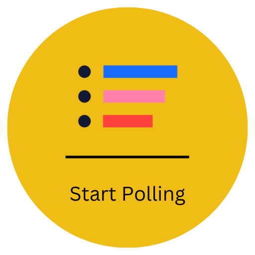 Start polling logo